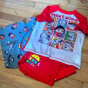 Kids 3 piece pj set